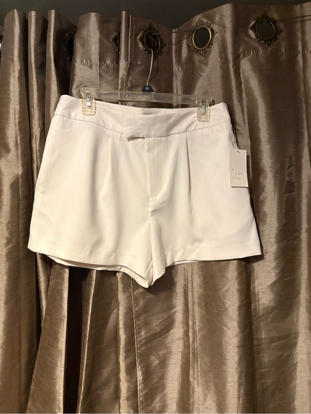 a new day White High-Waist Tailored Women's Shorts
